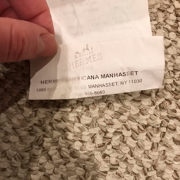 Hermès 100% authentic thin bangle bracelet silver - Picture 2 of 8